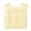 Pack de 2 Cojines Patrón de caudros 100% Algodón 40x40x5cm