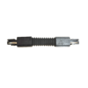 Conector I Electrificado Carril Trifásico Flexible Negro
