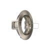 Aro redondo orientable PRIME para bombilla LED GU10 niquel