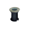 Foco LED de Suelo Portalámparas Redondo GU10 IP65 Acero