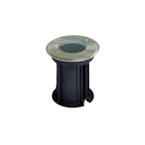 Foco LED de Suelo Portalámparas Redondo GU10 IP65 Acero