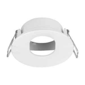 Marco downlight interior ovalado para modulo LED o GU10