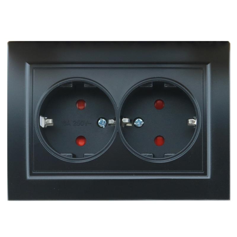 Enchufe Doble Schuko Ep