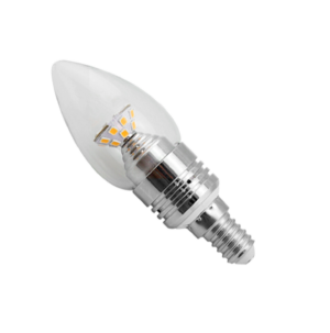 Bombilla Vela LED E14 Pandora 5W Plata CRI80