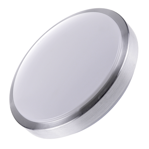 Downlight Led Superficie 18W 6000 Plateado
