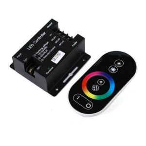 Controlador LED RGB 12V/24V con Mando Táctil – Compatible con Tiras LED