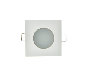 Downlight Led Cuadrado Empotrable 5W 65x65mm 230V IP65 Blanco