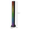 Barra de luz RGB sincroniza con música