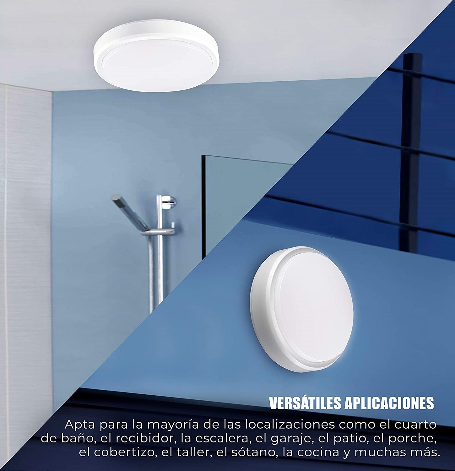 BORNWIN® Plafón superficie LED con Sensor de movimientos 16W IP20 Neutro 4000K BORNWIN® Plafón superficie LED con Sensor de movimientos 16W IP20 Neutro 4000K