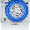 Electric temporizador reloj analogico SUL-181H 230 V 45 – 60 Hz 24 horas 35 mm DIN Rail