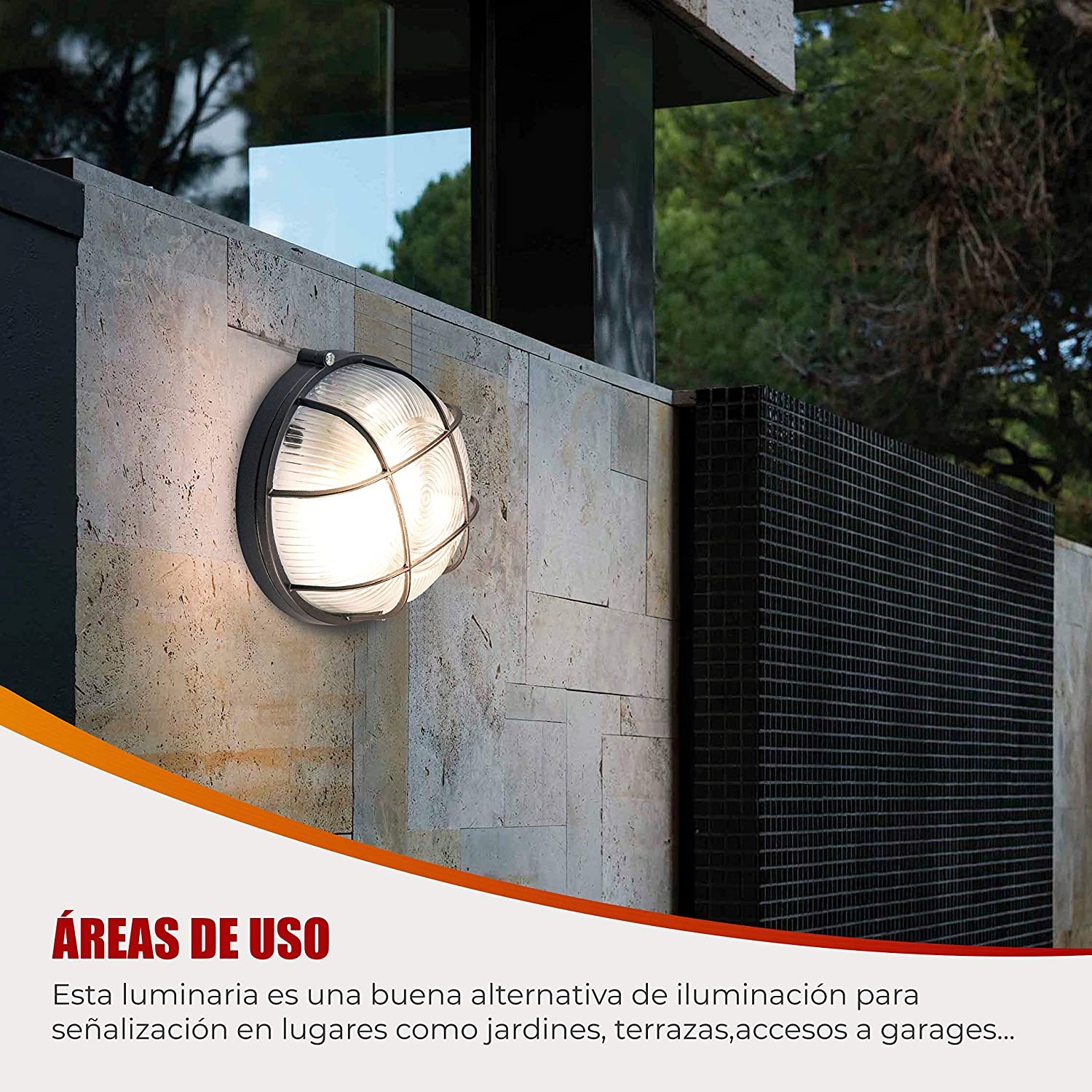BORNWIN® Plafón superficie LED con Sensor de movimientos 16W IP20 Neutro 4000K