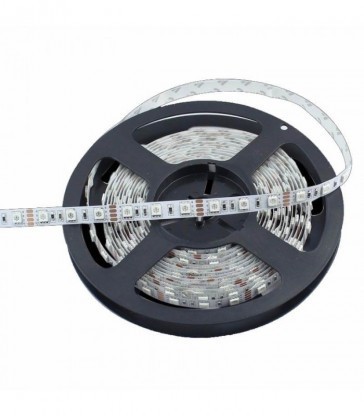 Tira Led 24V DC RGB 72W 60 LED/m Blister 5m IP65 Chipster SMD5050