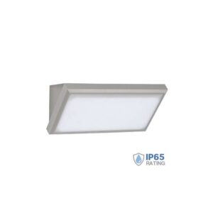 Aplique de Pared LED 20W IP65 1000Lm 110º Gris