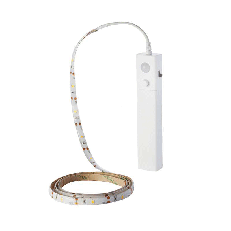 TIRA LED 5V BATERIA 2.4W 30 LED/M ROLLO 1 METRO IP65