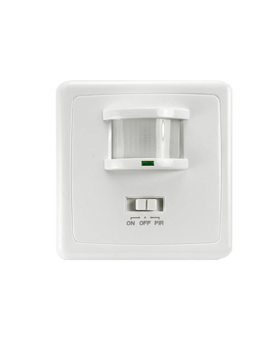 Sensor de Movimiento Microondas 160º IP20 9M Empotrable Sensor de Movimiento Microondas 160º IP20 9M Empotrable SM-002
