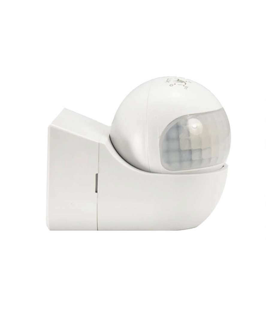Sensor de Movimiento Infrarrojos 180º IP44 12M Superficie