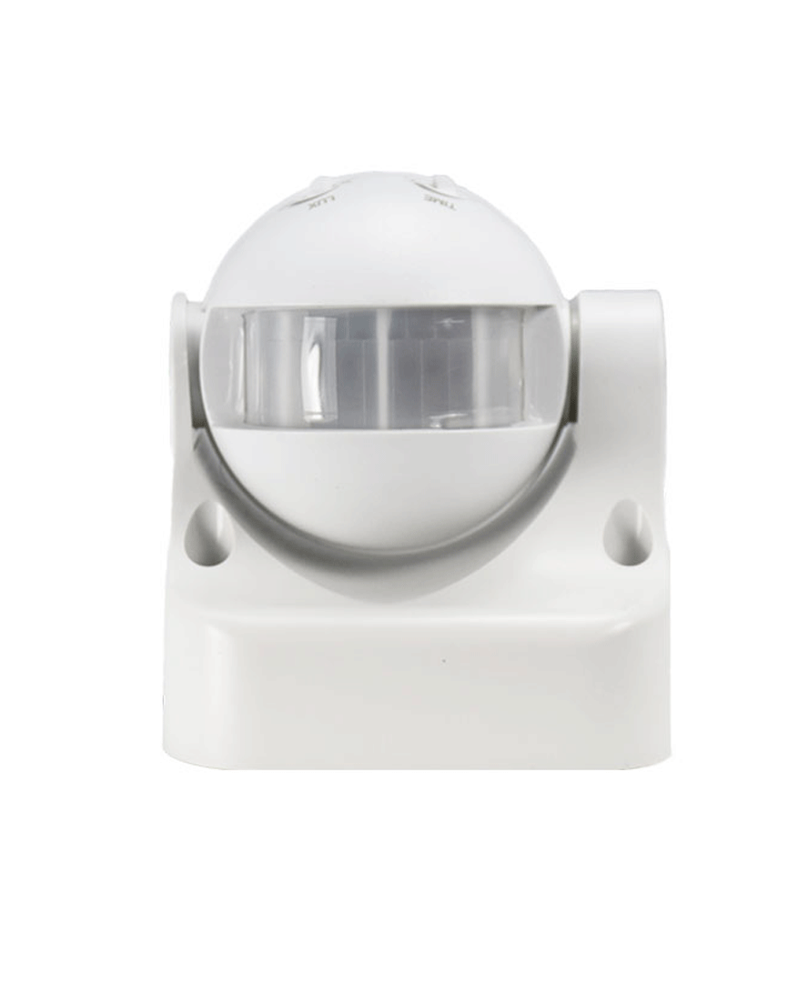 Sensor de Movimiento Infrarrojos 180º IP44 12M Superficie Sensor de Movimiento Infrarrojos 180º IP44 12M Superficie
