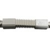 Conector I Electrificado Carril Trifásico Flexible Blanco