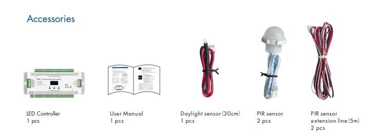 Guli® Controlador de luz de escalera con Sensor PIR para escalera RGB,UNICOLOR 5-24V Guli® Controlador de luz de escalera con Sensor PIR para escalera RGB,UNICOLOR 5-24V
