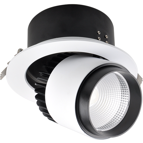 Downlight Led Empotrable 32W Orientable Ø165 IP40 Carisma Aluminio