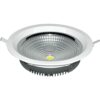 Downlight Led 30W Ø200 Cyrano 2 IP44 Transparente Aluminio
